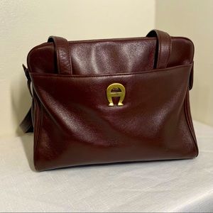 Etienne Aigner Purse | Genuine Leather in Australian Nut Color